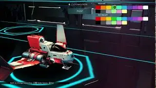 LEAK - NMS Starship Customisation Interface