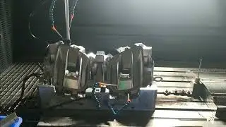 Super EDM machining of comple injection mold core