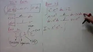 Integral por partes ejemplo 1