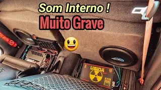 Mostrei o Som Interno Da Saveiro Ruivinha ! Protech 450w sub 10 Pelegadas