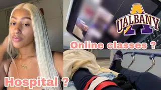 FIRST WEEK OF ONLINE CLASSES || UALBANY SOPHOMORE 💜💛