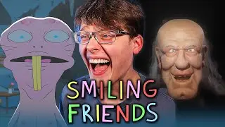 Smiling Friends 3x3 REACTION! | 'Mole Man' | Adult Swim