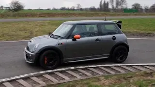 MINI Cooper S Cornering at Curborough sprint track day tweedbean