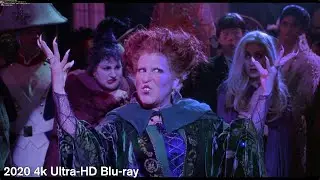 Hocus Pocus - 4k/Blu-ray Comparison