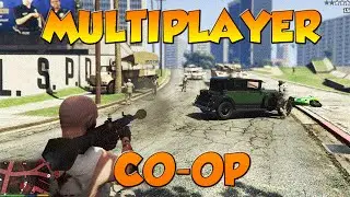 GTA 5 PC MODS -  MULTIPLAYER CO-OP