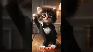 #cute #charmingcat #kitten #funny #kittendance #cutecat