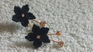 HOW TO MAKE CROCHET EARRINGS | STYLISH & MINI EARRINGS