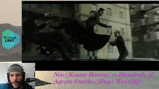 Keanu Reeves (Neo) vs Hundreds of Agent Smiths (Hugo Weaving)! The Matrix Reloaded | FIGHT REACTION