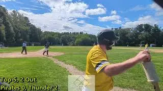 8 24 25 Pirates @ Thunder Game Summary