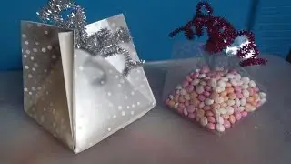 caja triangular facil para peque&ntilde;os regalos