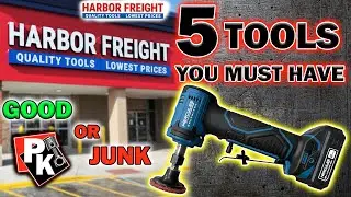 5 HARBOR FREIGHT TOOLS YOU MUST HAVE!!! #harborfreight #tools #toolreviews #powertools #toolbox