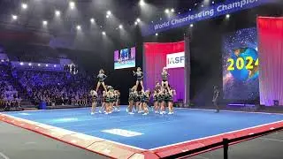 Great Whites  IO6 - Worlds 2024 - Day 1 - Cheer Sport Sharks
