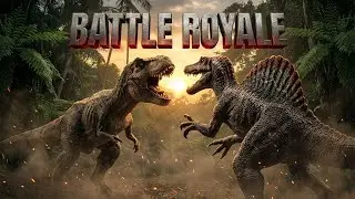 Arena Jur&aacute;ssica: Battle Royale | QUEM &Eacute; O REI DO JWE2? | JURASSIC WORLD EVOLUTION 2