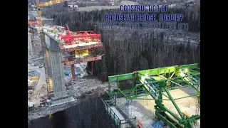 2 Pairs of Balanced Cantilever Form Travellers - FT at Randselva bridge, Norway