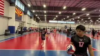 1.SW Boys Classic National Day 2-Phoenix - 1/18/26-Tyrants 16 Blue VS MVP Academy FL - Set 1 - 23-25
