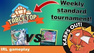 Real life Pok&eacute;mon TCG gameplay! Weekly standard tournament at Tabletop Village