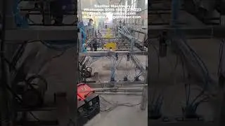 Greenhouse Zigzag Wiggle Wire Plastic Coating Line