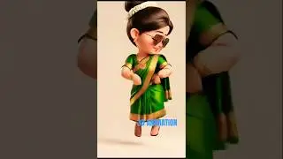 Cute 3D Girl Dance 💃 | Smooth Animation | Trending Video 🔥