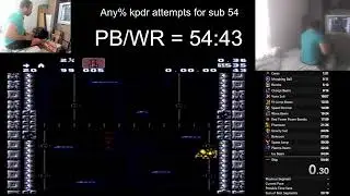 Super Metroid Onehanded - 16.42 Climb (My first sub 17 climb)