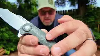 The Tranchodon from Shieldon knives. Let's see how this larger folder holds up!
