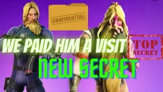 We Paid Bunker Jonesy A Visit (NEW SECRET)!!!