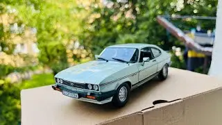Unboxing Ford Capri 1600GT 1:24 Scale | Realistic Diecast Model Car | ASMR