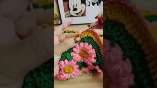 Super fast, super satisfying crochet technique #crochet #knitting #handmade
