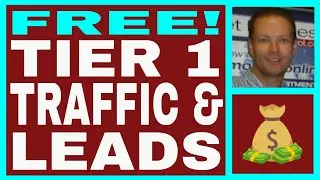 How To Get Free Tier 1 Traffic For Affiliate Marketing Leads - Tutorial - FREE To JOIN!!!