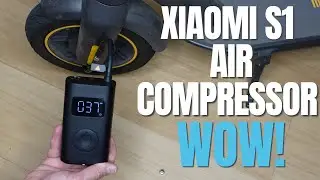 Xiaomi S1 Portable Electric Air Compressor Review Unboxing