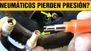 Cambiar Obús Válvula Auto ó Moto *Checar Válvula Neumáticos* Presión de la Llanta