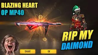 MP40 INCUBATORS SPIN || GOT A RARE ITEM BLAZING HEART MP40 || GOD MOHIT || FREE FIRE BATTLE GROUND