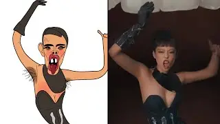BLACKPINK - JUMP - DRAWING MEME
