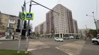 Обзор изменений по пр. Строителей, р-н Бахчиванджи. Мариуполь, ноябрь 2025