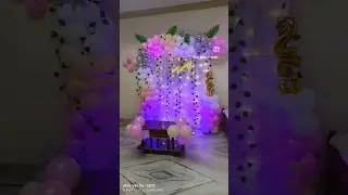 ANNIVERSARY DECOR 💫 #jbevents #wedding #lunkaransar #event #balloonparty #party #couple #couples
