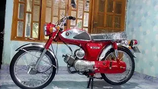 Hasil Restorasi Suzuki A100 1971 , Suzuki A3, Motor Tua Klasik