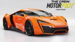The Crew Motorfest W Motors Lykan Hypersport Customisation & Pro Settings