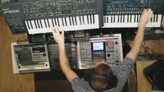 Chill House Thing, Roland MC909,TB-3,JP8000,Korg MS2000