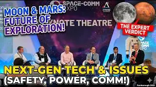 Moon & Mars Exploration in Space Travel