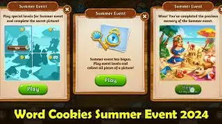 Word Cookies Summer Event 2024 Answers