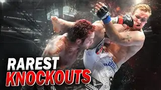 The Most Rarest and Unique KNOCKOUTS in UFC MMA History