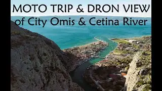 MOTORCYCLE Trip to City Omis, River Cetina and Canyon Mountains - Dalmatia, Croatia | BMW F850 GSA