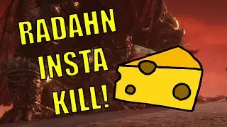 ELDEN RING BOSS GUIDE: How To INSTA KILL Starscourge Radahn! EASY KILL! (Cheese)(Easy Runes)(Early)