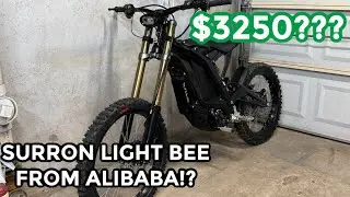 SURRON LIGHT BEE С ALIBABA!? Полная распаковка и сборка!