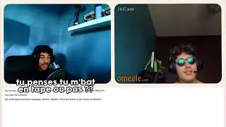 il VEUT se BATTRE avec MOI sur OMEGLE&hellip; 👊🏽