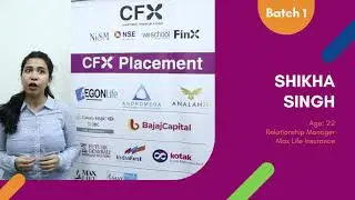 What our students feel about CFX? (Chartered Financial Expert) - Shikha Singh