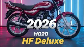 2026 Hero HF Deluxe: नया स्टाइल, बेस्ट माइलेज और दमदार परफॉरमेंस!