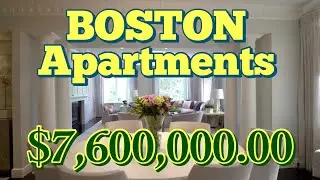 BOSTON APARTMENT TOURS ($6M - $7.6M) Luxury Real Estate 2021 - Exclusive House Tours