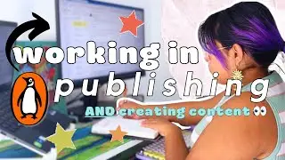 Here's what my day *ACTUALLY* looks like | working at penguin random house uk & creating content