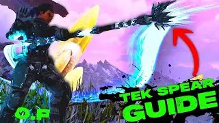 Руководство по использованию тек-копья!!! Новое оружие в Ark Survival Ascended — СЛИШКОМ мощное!!...
