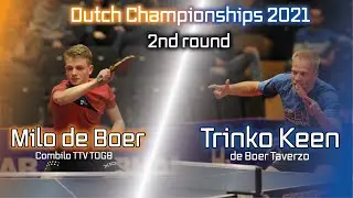 Dutch Championships 2021 - Milo de Boer vs Trinko Keen 全オランダ大会2021
